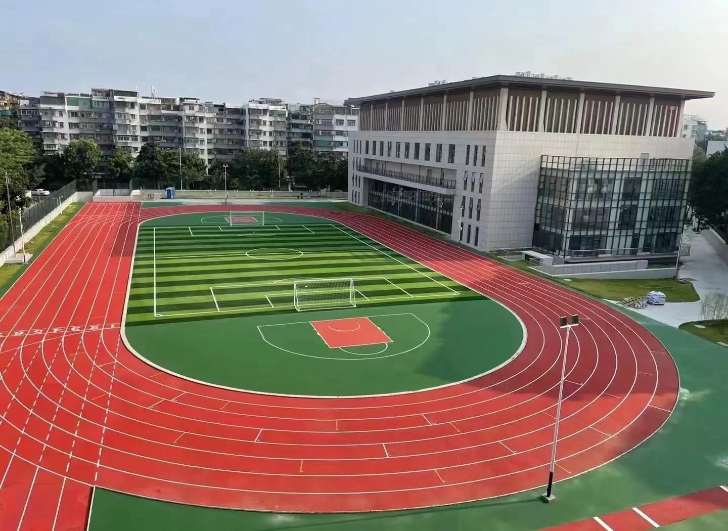 昌都地区学校塑胶跑道塑胶篮球场 - 一站式服务